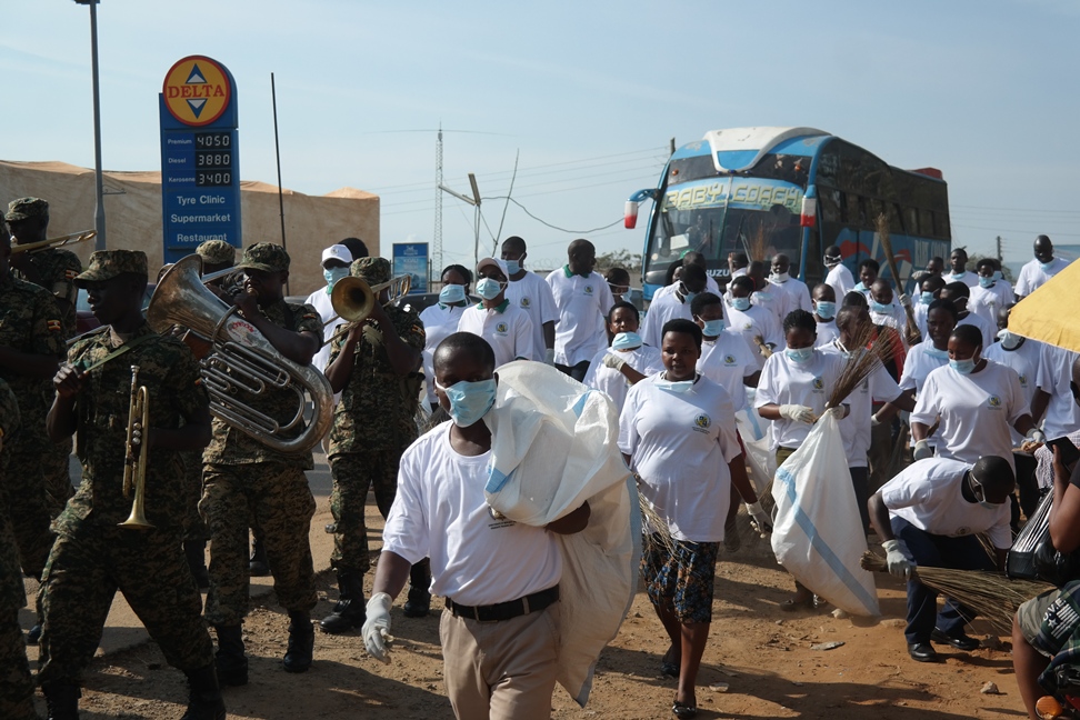 MUST staff clean Mbarara Town