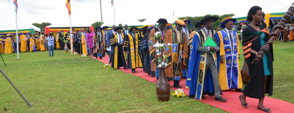 26th Graduation Procession Mbarara University of Science and Technology