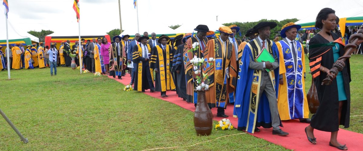 26th Graduation Procession Mbarara University of Science and Technology
