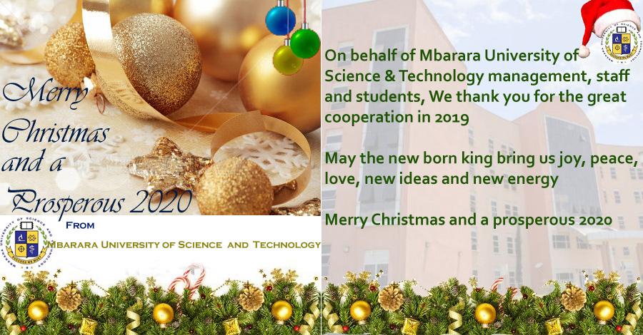 Marara University of Science and Technology wishes you a merry xmas