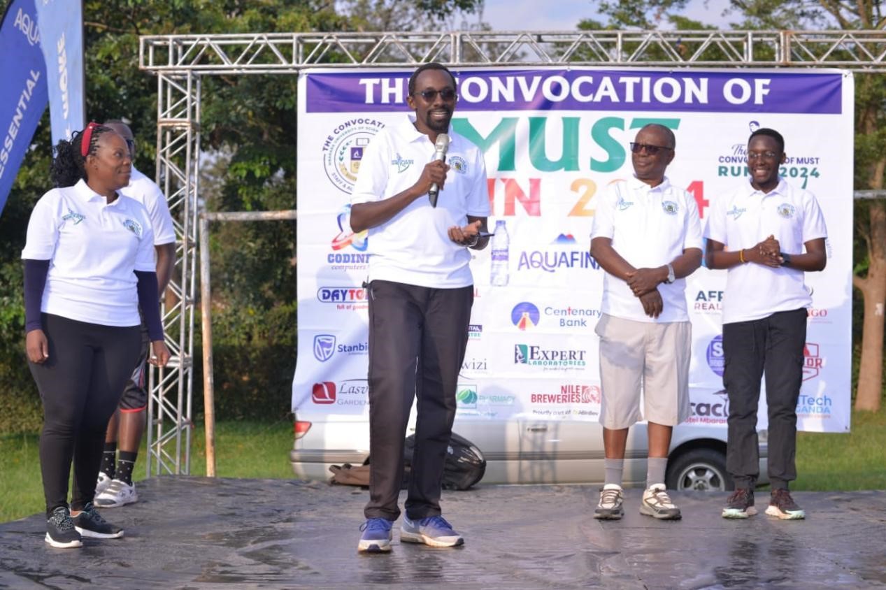 Prof. Frank Asiimwe the chief runner