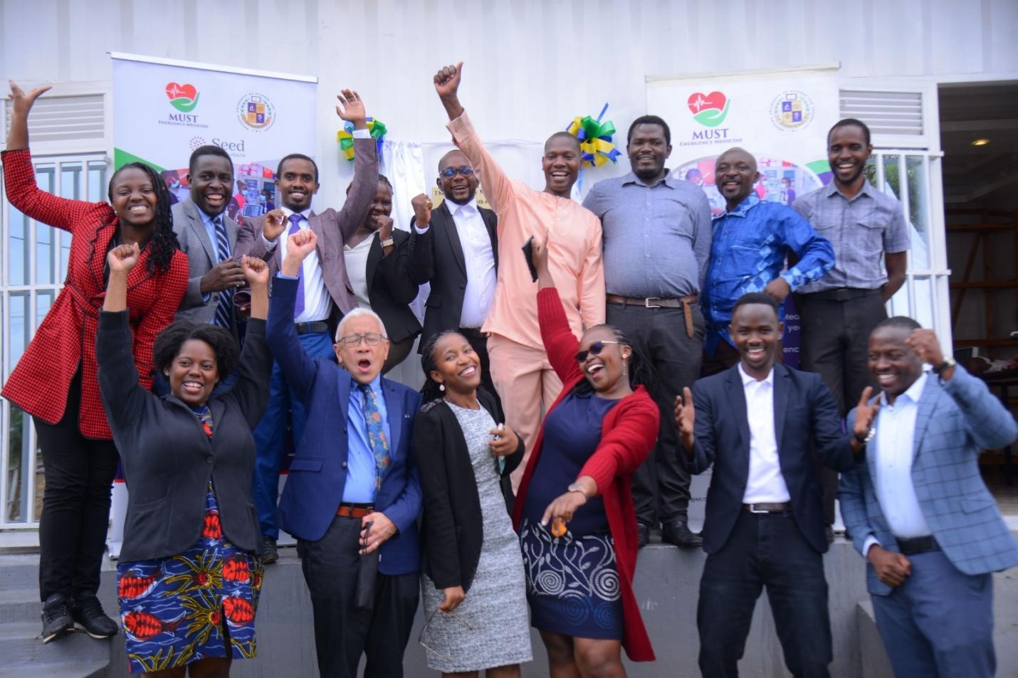 Welcome to our new home Dr. Chans Dr. Prisca and the Residents