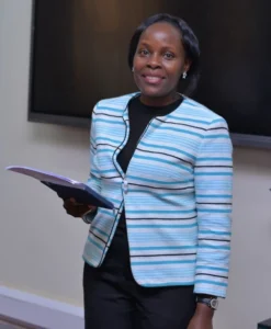 Ms. Sheila Niinye Twinamatsiko the MC of the event