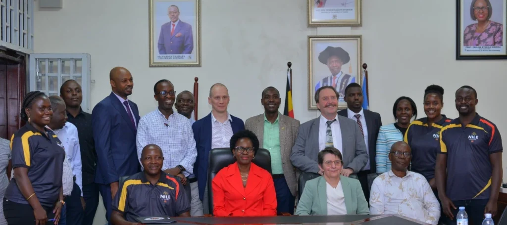 Delegates after signing the MoU