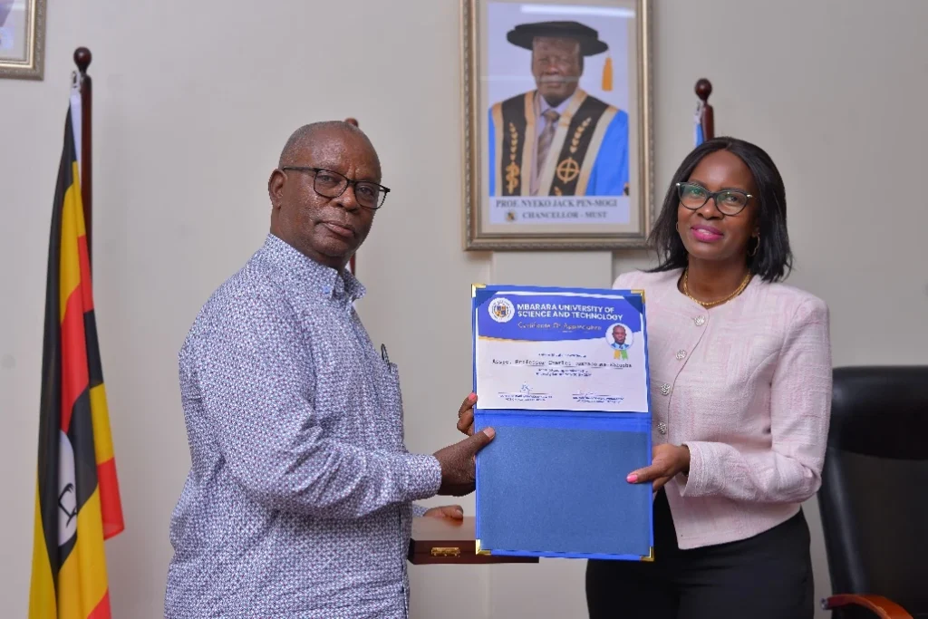 Dr. Charles Tushaboomwe-Kazooba, Associate Professor Business, Finance and Management. DVC (F&A) Emeritus