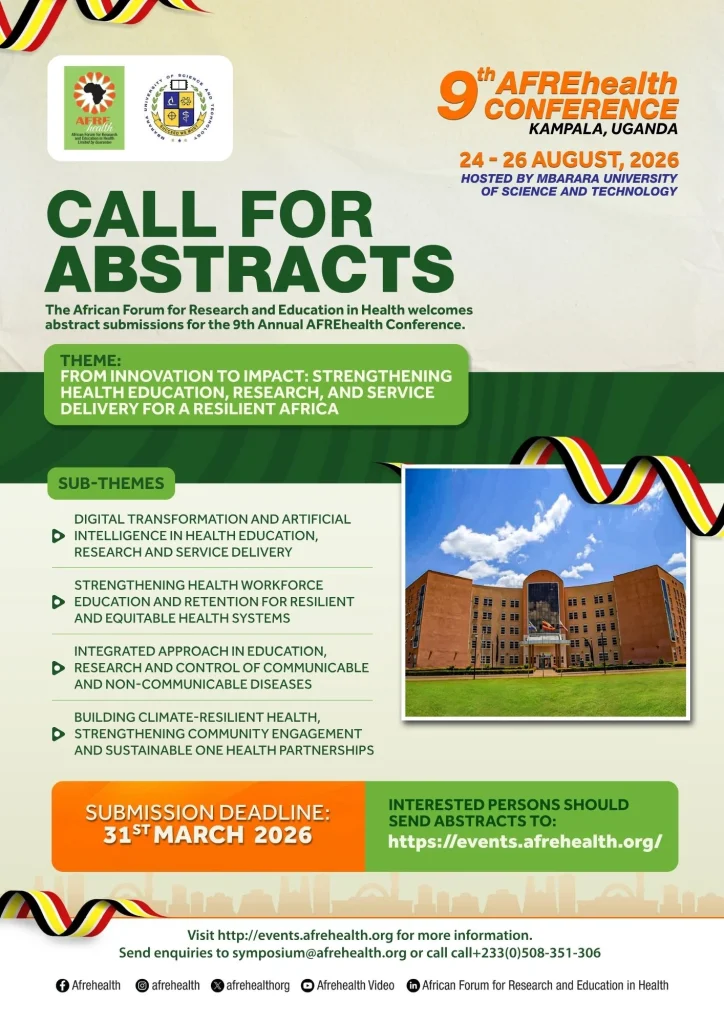 9th AFREhealth Conference