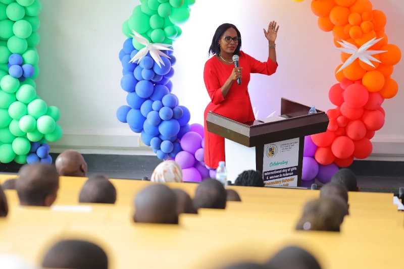 The Vice Chancellor Prof. Pauline Byakika-Kibwika