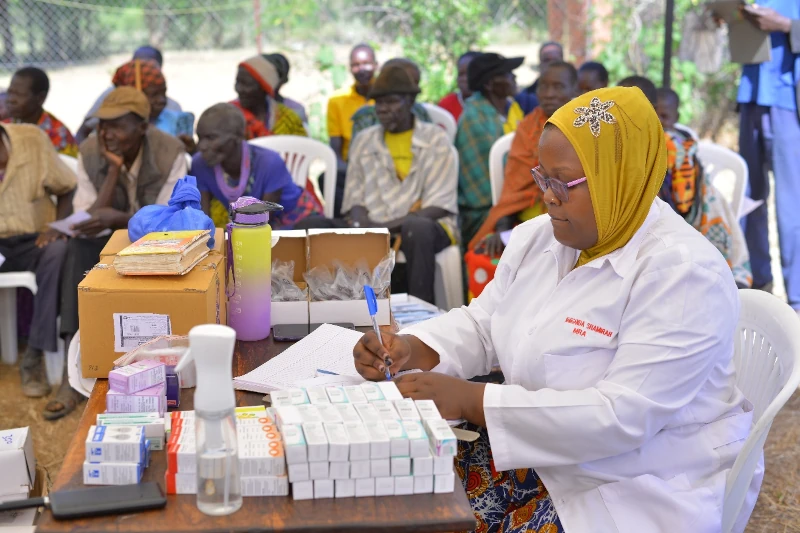 Full time Pharmacy during the community out reach