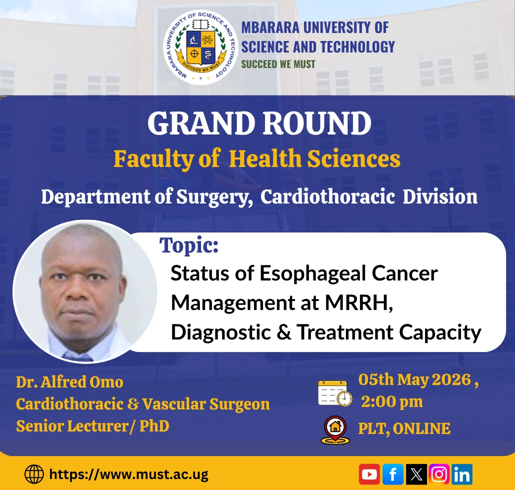 Status of Esophageal Cancer Management at MRRH,
Diagnostic and treatment capacity